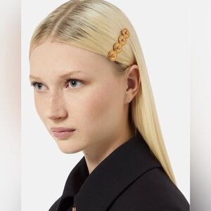 AUTHENTIC VERSACE MEDUSA TRIBUTE HAIR CLIP